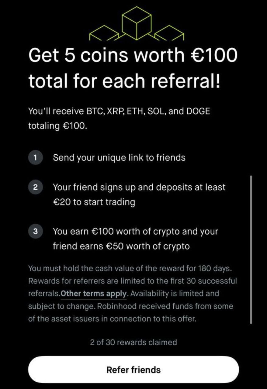 Robinhood Offer Details